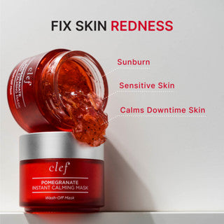 CLEF Sensitive Skin Set + FREE Makeup Puff & Cleansing Puff